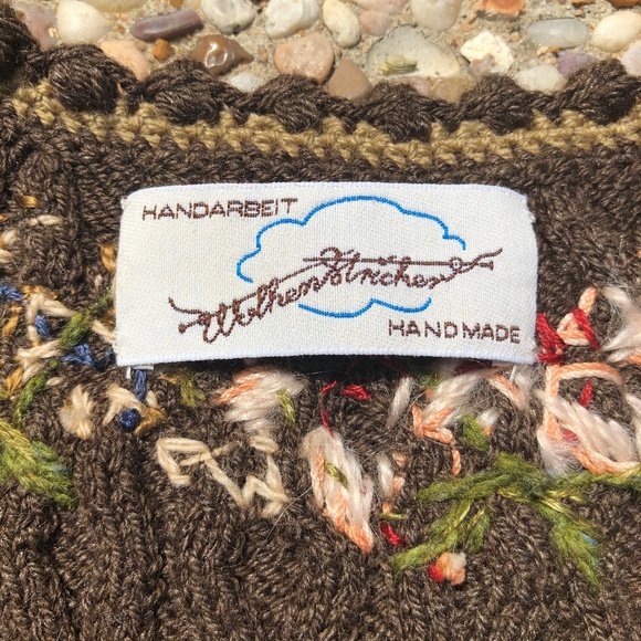 Wolkenstricker Vintage Cardigan Sweater Handmade - Picture 2 of 8